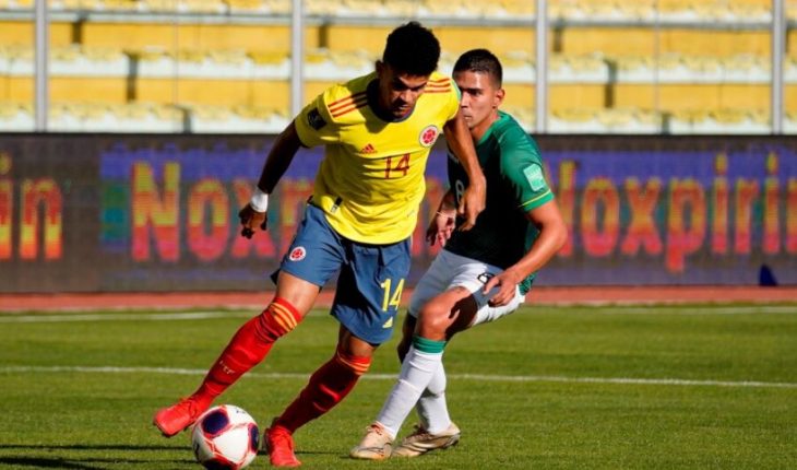 Bolivia y Colombia empataron 1-1 en La Paz