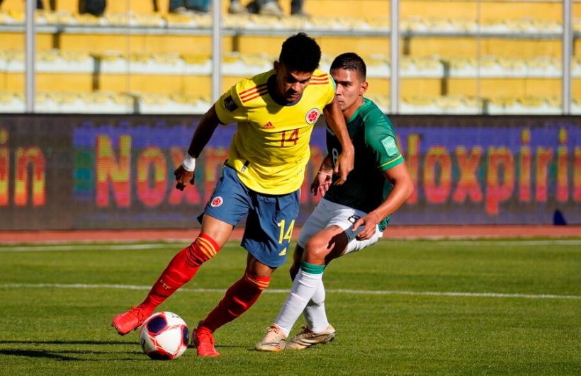 Bolivia y Colombia empataron 1-1 en La Paz