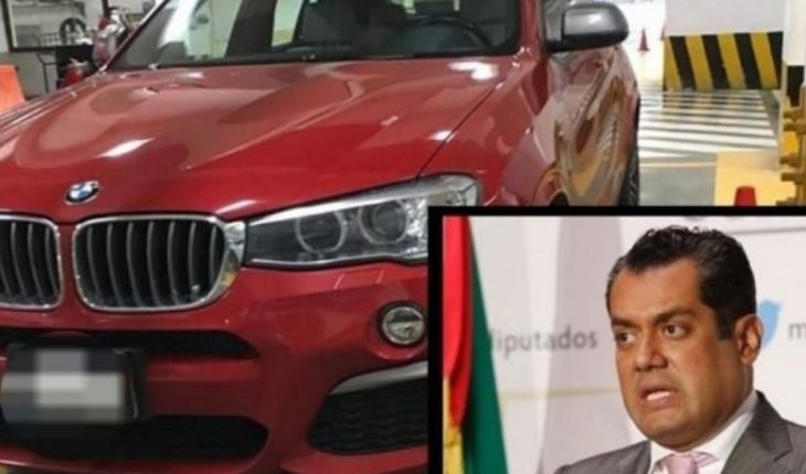 Diputado Sergio Gutiérrez asegura que su BMW de lujo “está viejito”