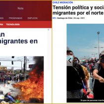 «Estalla intolerancia en Chile»: prensa internacional aborda quema a pertenencias de migrantes en Iquique
