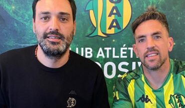 Gabriel Hauche firmó su contrato con Aldosivi