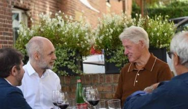 Horacio Rodríguez Larreta almorzó con Bill Clinton en Nueva York