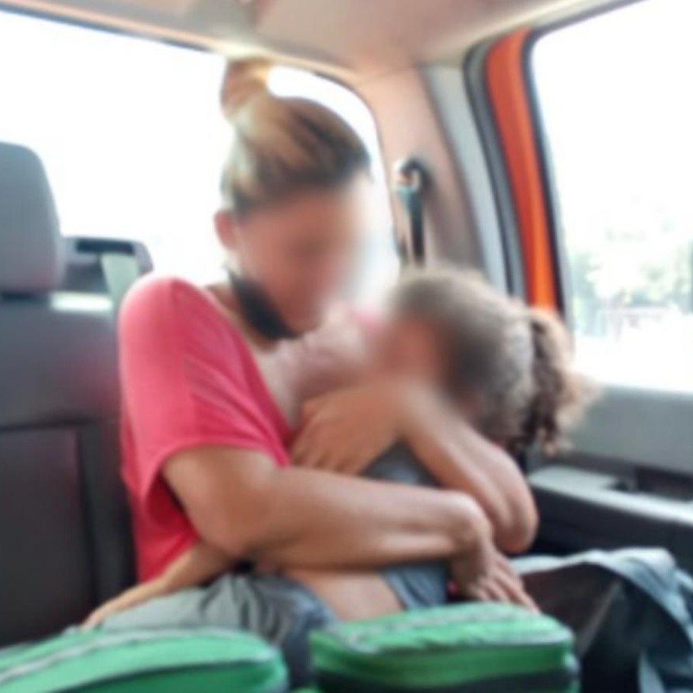 Migración y CNDH rencuentran a madre migrante con su hija extraviada