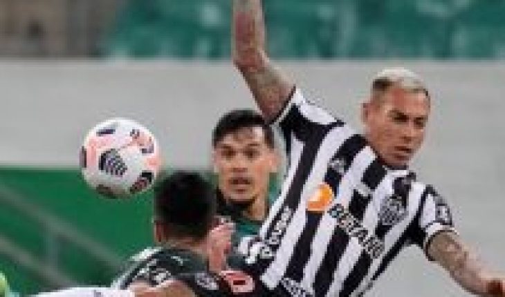 Palmeiras y Atlético Mineiro no se hicieron daño en la semifinal de ida de la Libertadores que tuvo duelo de chilenos