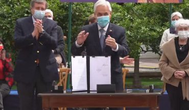 Piñera firmó proyecto de Ley Corta de Pensiones