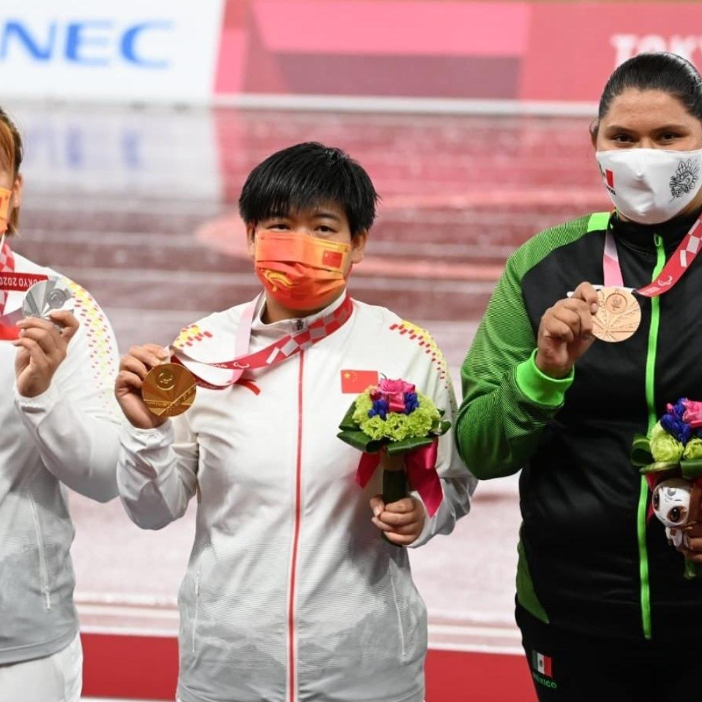 Rosa Castros sumó la medalla 22 para México en Paralímpicos