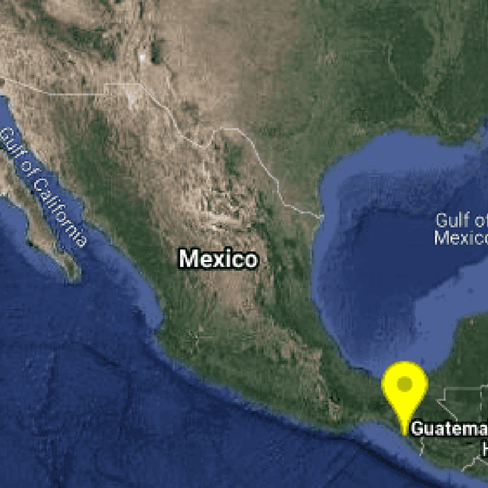 Se registra sismo de 4.6 al noroeste Mapastepec en Chiapas