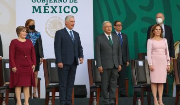 translated from Spanish: AMLO asks the US to lift blockade on Cuba by leading military parade