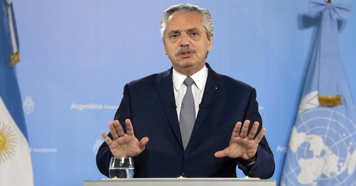 Alberto Fernández defined the IMF loan as "deudicide"