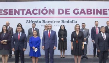 translated from Spanish: Alfredo Ramírez presents his Legal Cabinet in Michoacán