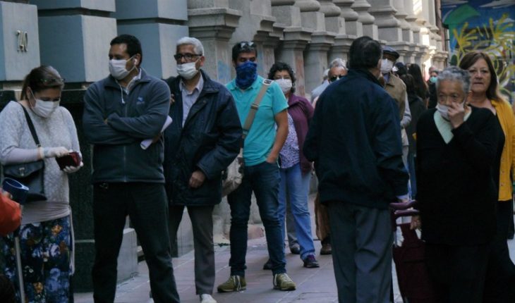 translated from Spanish: Argentina releases outdoor mask use: chile asks to keep it