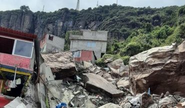 translated from Spanish: Collapse in the Cerro del Chiquihuite leaves one dead and 10 missing