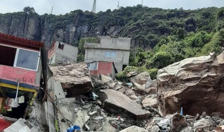 translated from Spanish: Collapse in the Cerro del Chiquihuite leaves one dead and 10 missing