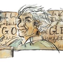 Google pays tribute with a "doodle" to Nicanor Parra in his birth