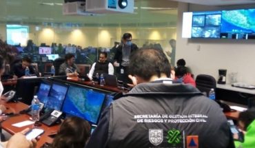 translated from Spanish: Government of CDMX reports white balance after earthquake of 7.1 degrees
