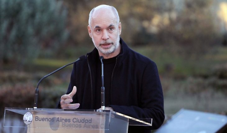 translated from Spanish: Horacio Rodríguez Larreta began a tour in the United States