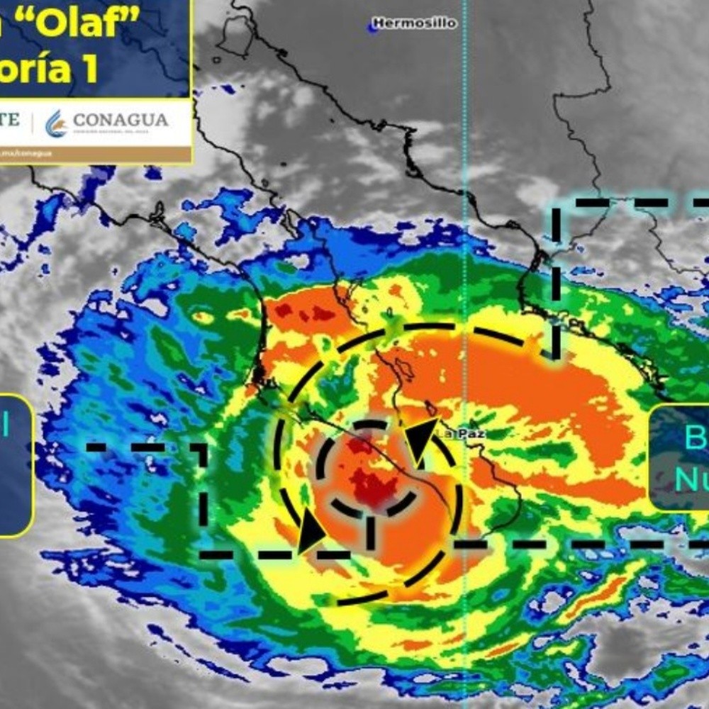 Hurricane Olaf continues to cause heavy rains after weakening
