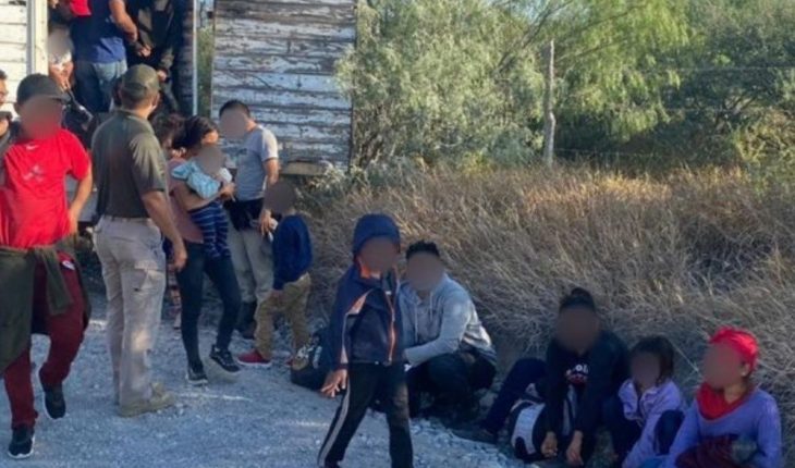 translated from Spanish: INM rescues 3-year-old migrant boy who was abandoned