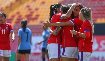 translated from Spanish: La ‘Roja’ equalized with Uruguay in a friendly at the Santa Laura Stadium