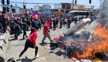 translated from Spanish: Maduro government and Opposition reject actions of “xenophobia and violence” against migrants in Iquique