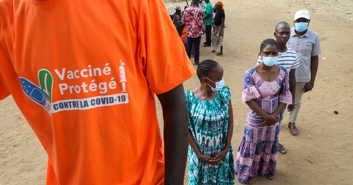 Only 15 countries in Africa managed to vaccinate 10% of their population