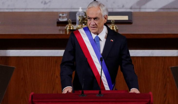 translated from Spanish: Piñera highlighted economic aid in pandemic and Constitutional Convention before the UN General Assembly