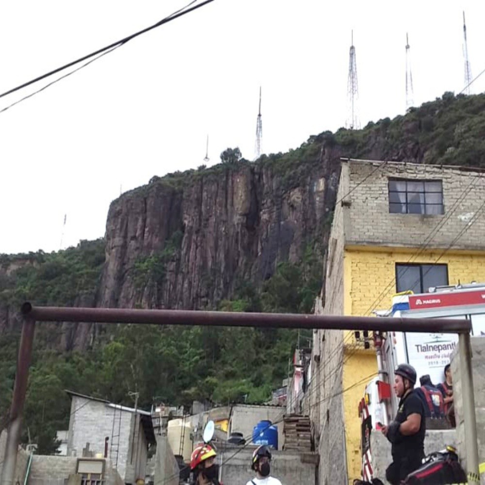 Risk for inhabitants by blocks in Cerro del Chiquihuite