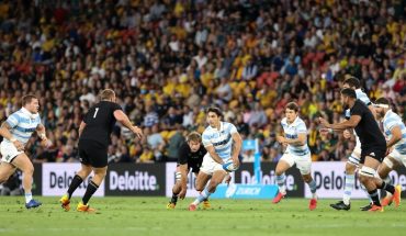 translated from Spanish: The Pumas fell to New Zealand for the fourth round of the Rugby Championship