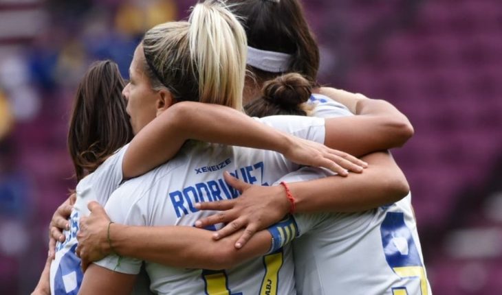 translated from Spanish: Women’s soccer: Boca won and approaches the pointer of zone A