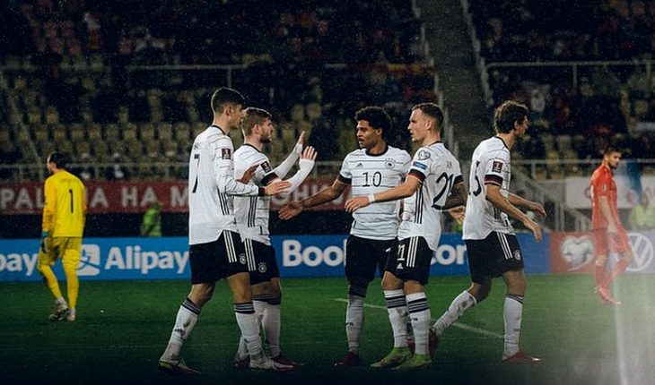 Alemania aseguró su pasó al Mundial de Qatar tras golear a Macedonia del Norte