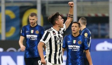 Alexis Sánchez sumó pocos minutos en agónico empate de la Juventus ante el Inter de Milán