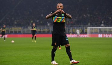 Con gol de Vidal el Inter venció 3-1 al Sheriff por Champions