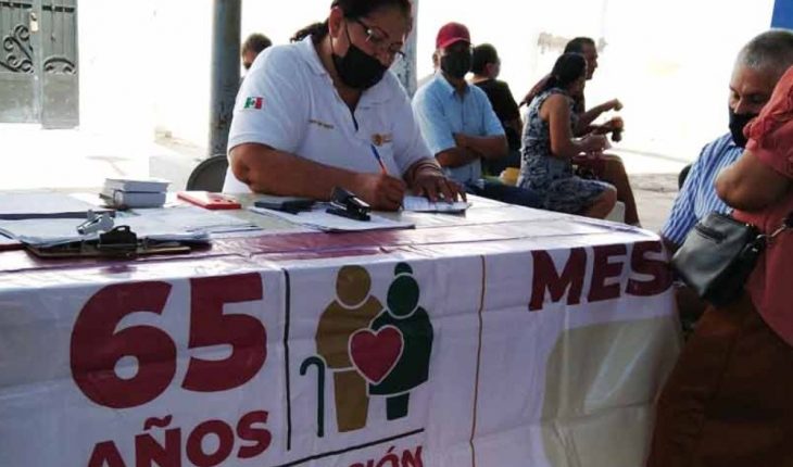 Continúa registro para Pensión Bienestar en Los Mochis