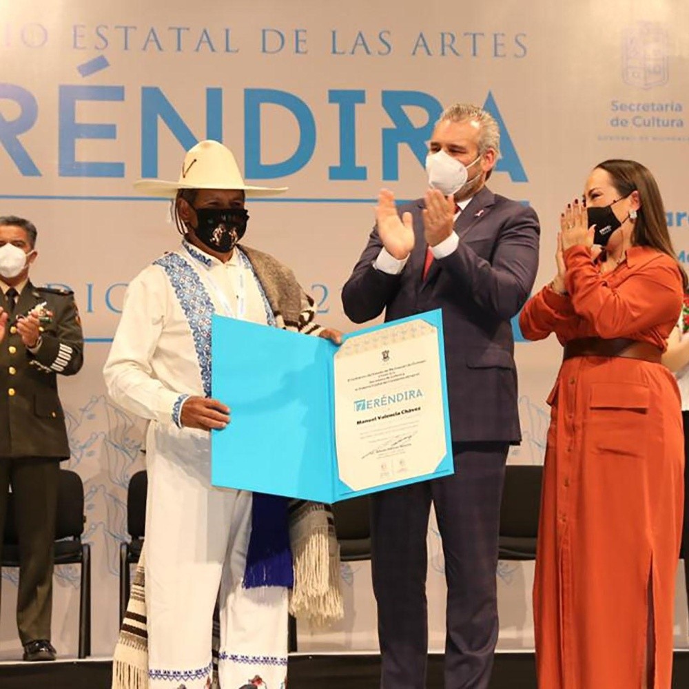 Eréndira State Prize for the Arts in Michoacán