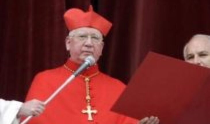 Iglesia informó fallecimiento del cardenal Jorge Medina a los 94 años