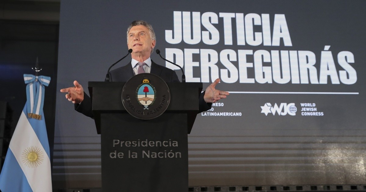 Macri confirmed that he is not showing up and said: "It seeks to persecute me"
