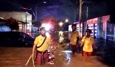 Pamela toca tierra como huracán; provoca inundaciones en Sinaloa