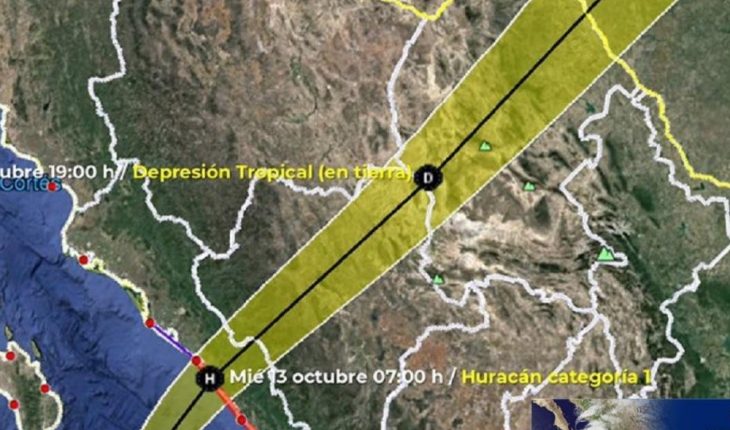 RED alert issued in municipalities of Sinaloa for Hurricane Pamela