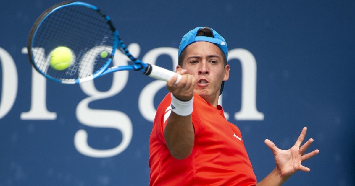 Sebastián Báez perdió la final del Challenger de tenis de Santiago de Chile
