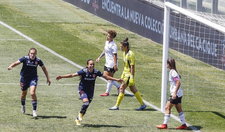 Superclásico femenino: La U se impuso por 2-0 a Colo Colo en el primer partido de semifinales