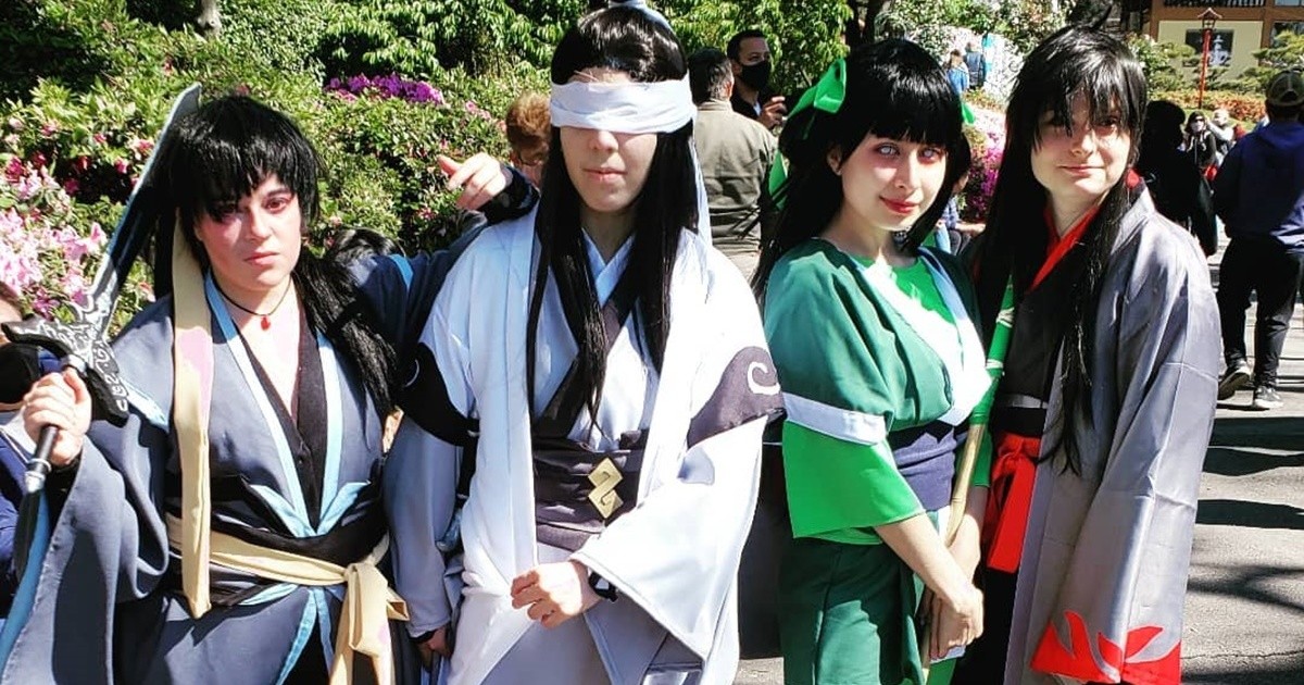 The Day of Manga and Anime took over the Japanese Garden last weekend