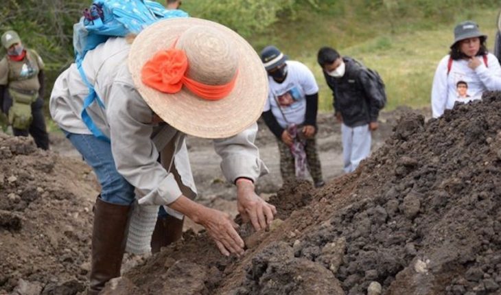 Victims’ collectives locate 10 clandestine graves in Yecapixtla, Morelos