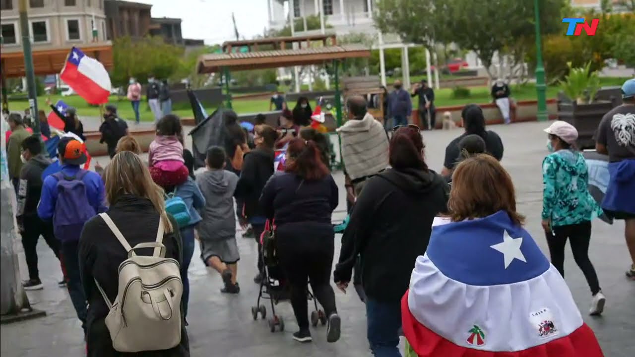Crisis migratoria y manifestaciones en Chile