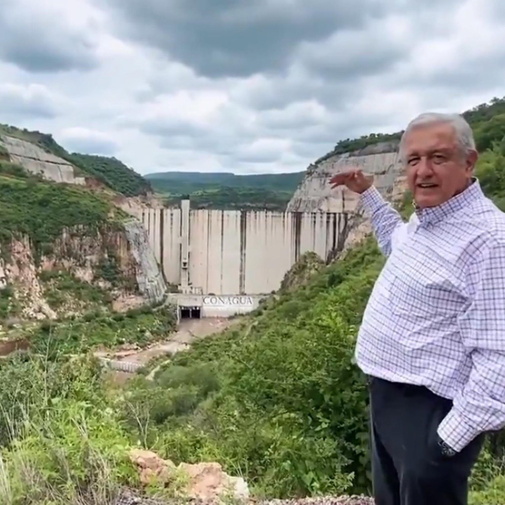 AMLO asks Guanajuato to save water after running out of El Zapotillo dam