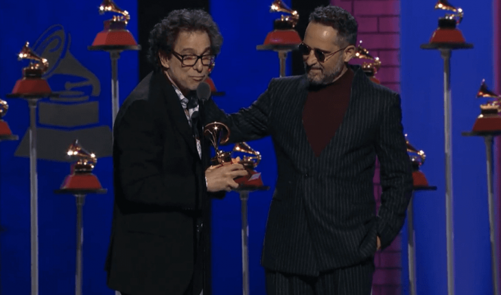 Calamaro and C. Tangana took the Latin Grammy for Best Pop/Rock Song