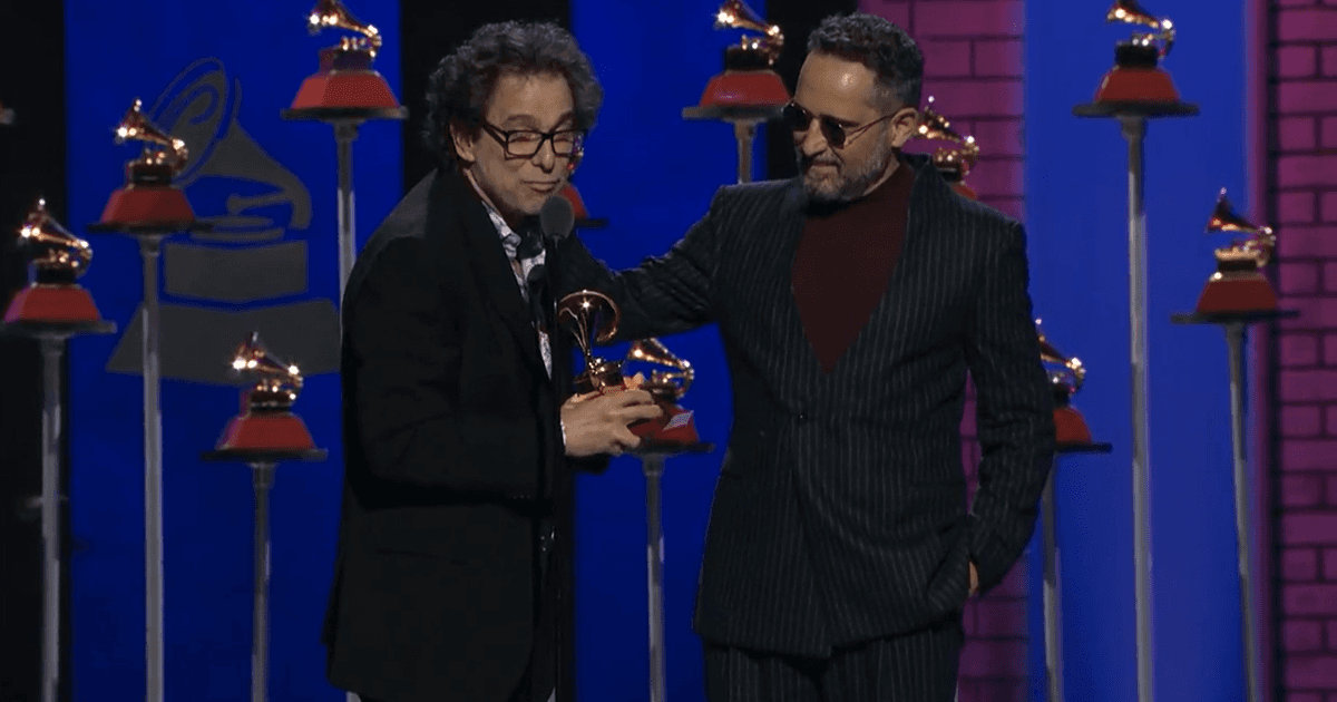 Calamaro and C. Tangana took the Latin Grammy for Best Pop/Rock Song