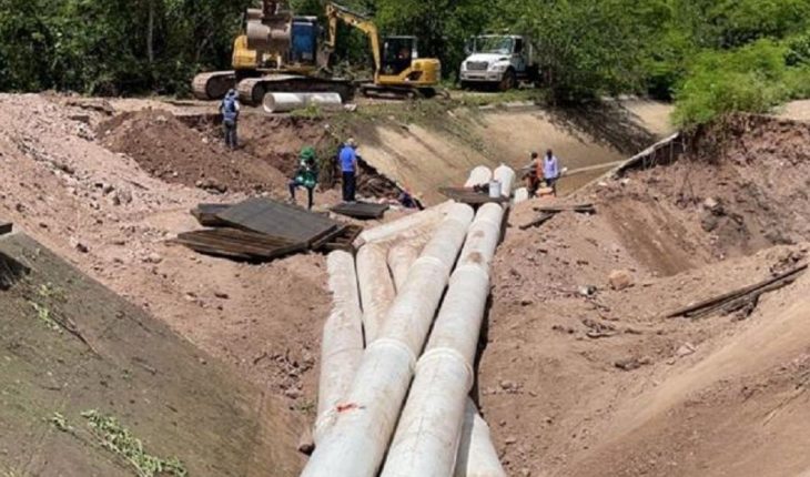 Conagua begins reconstruction of irrigation canal in Mazatlan, Sinaloa