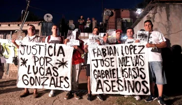 Crimen de Lucas González: 60 mil firmas para que la policía solo actúe con uniforme y en patrulleros