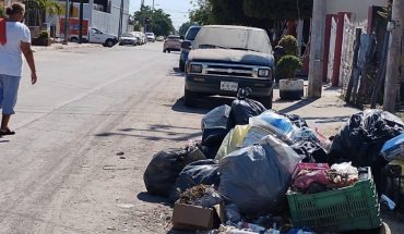 Garbage invades streets of Escuinapa, due to the lack of collection trucks