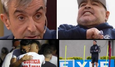 Nelson Castro contó que Diego Maradona "fue enterrado sin corazón"; Caso Lucas: dos de los tres policías acusados admitieron haber disparado sus armas; Lionel Scaloni fue nominado como uno de los técnicos del año por FIFA y mucho más…